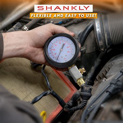 shankly compression tester|Mechanical Oil Pressure Gauge Kit Compression Tester.